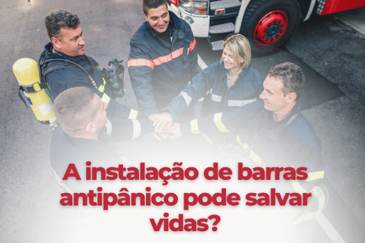 A instalação de barras antipânico pode salvar vidas?