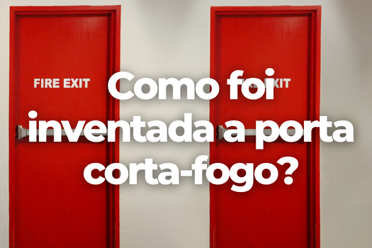 Como foi inventada a porta corta-fogo?
