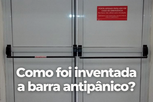 Como foi inventada a barra antipânico?