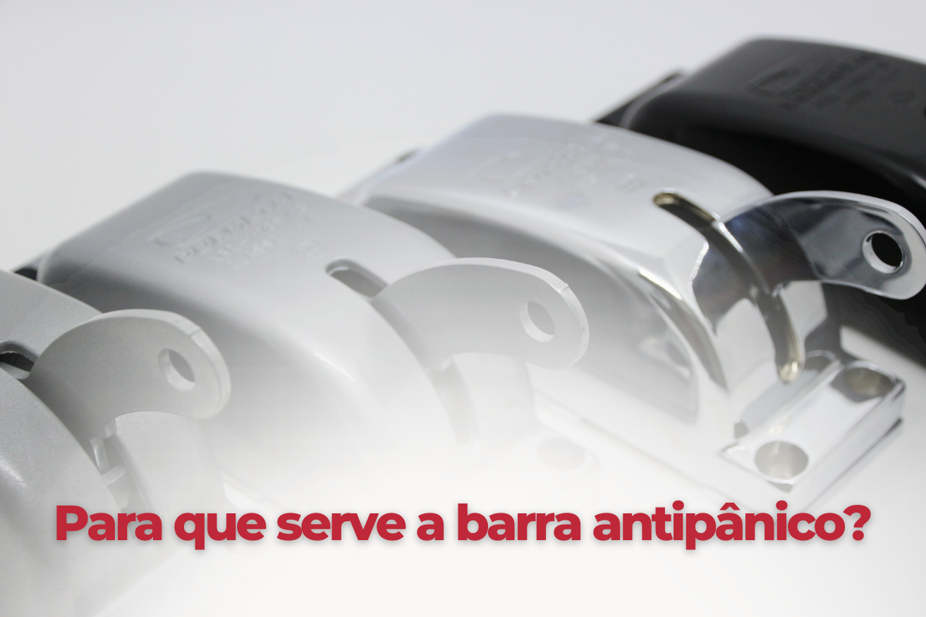 Para que serve a barra antipânico?
